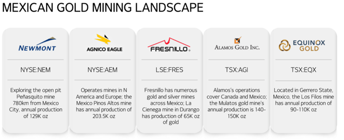 Mexican mining landscape