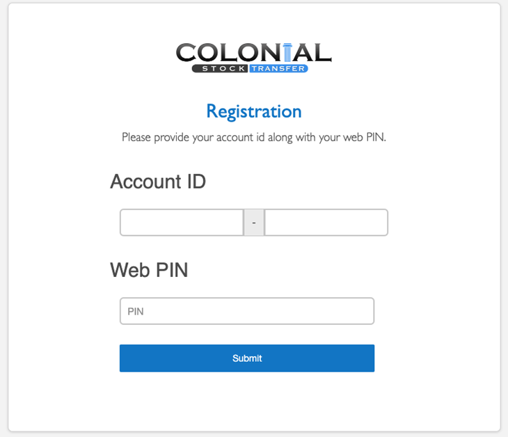 Colonial login